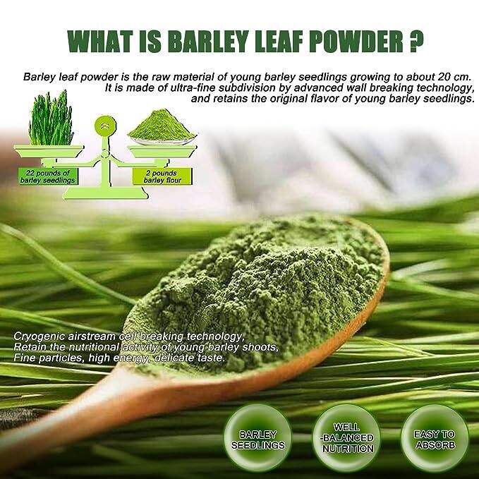 Organic Barley Grass Powder 250g Golden Herb Japanese Ceremonial Green Tea