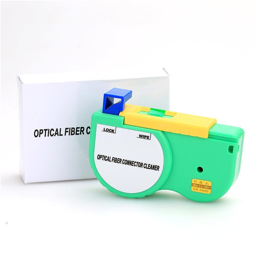 Optic Fiber Connector Cleaner One-Click Optical Cleaning for SC ST FC Cable