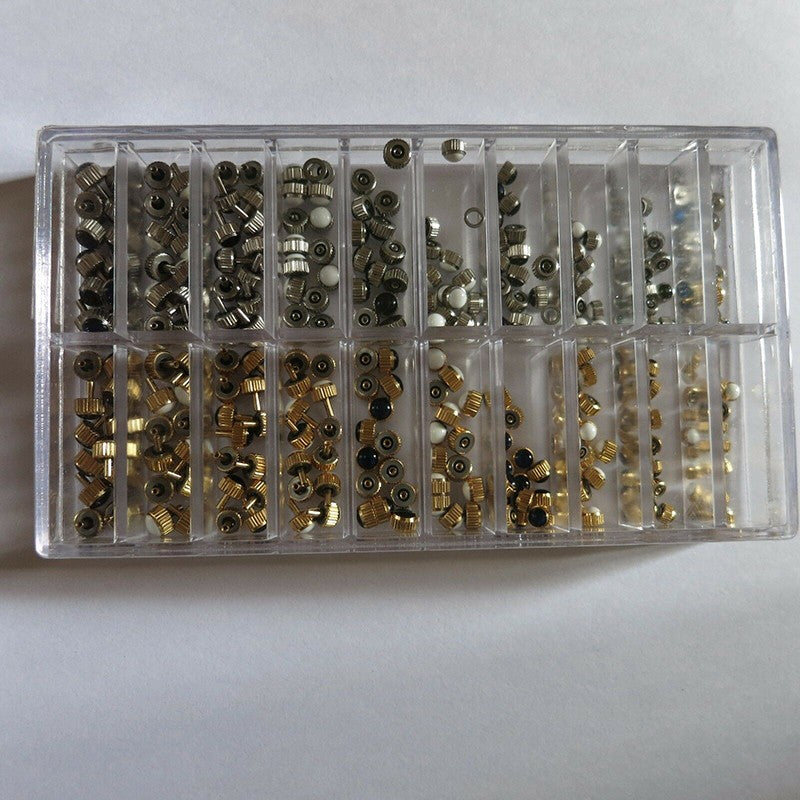 360*Assortment Copper Mixed Watch Repair Part Set for Quartz&Mechanical Watch