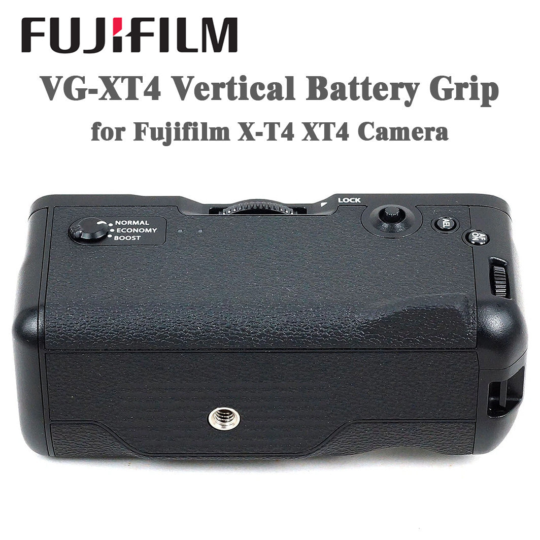 VG-XT4 Vertical Battery Grip for Fujifilm X-T4 – Dual Battery, Weather-Sealed