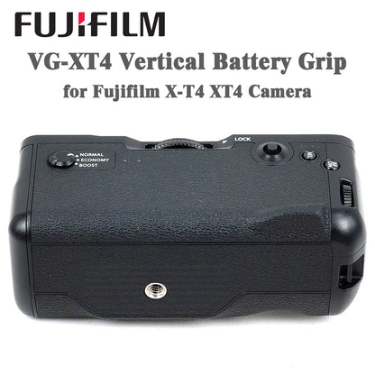 VG-XT4 Vertical Battery Grip for Fujifilm X-T4 – Dual Battery, Weather-Sealed