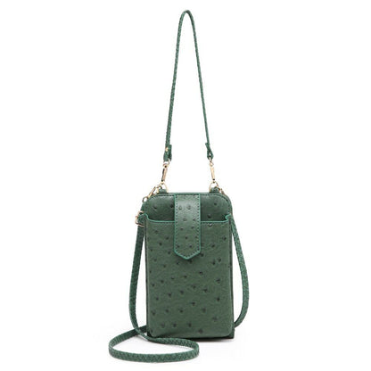 New Crossbody Bag Leather Strap Purse Clutch Bags Phone Bag Mutifunction Wallet