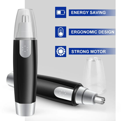 Electric Nose Ear Hair Trimmer Face Eyebrow Mustache Beard Shaver Clipper Unisex