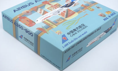 1:400 Panda CHINA SOUTHERN AIRBUS A350-900 Passenger Airplane Diecast Model