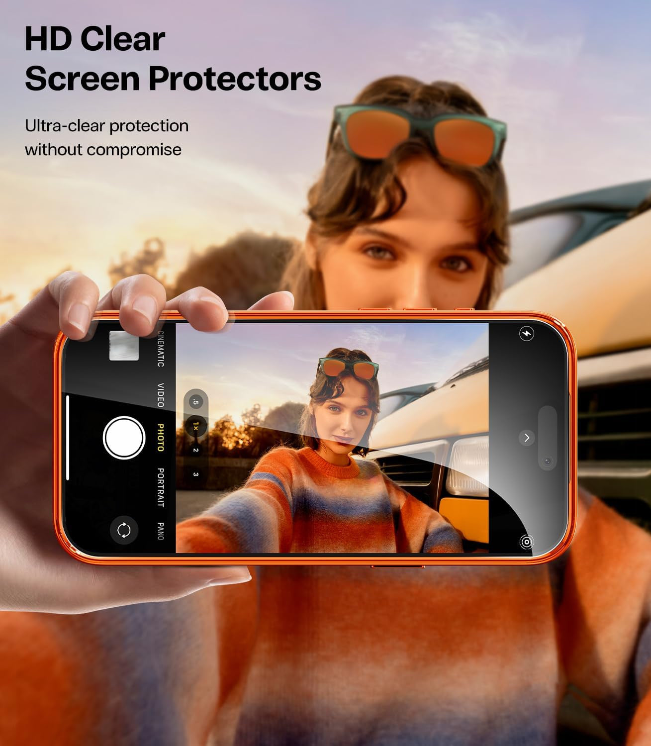 Designed for Iphone 17 Pro Case 6.3", [Glitter Card & Wrist Strap] [Compatible w