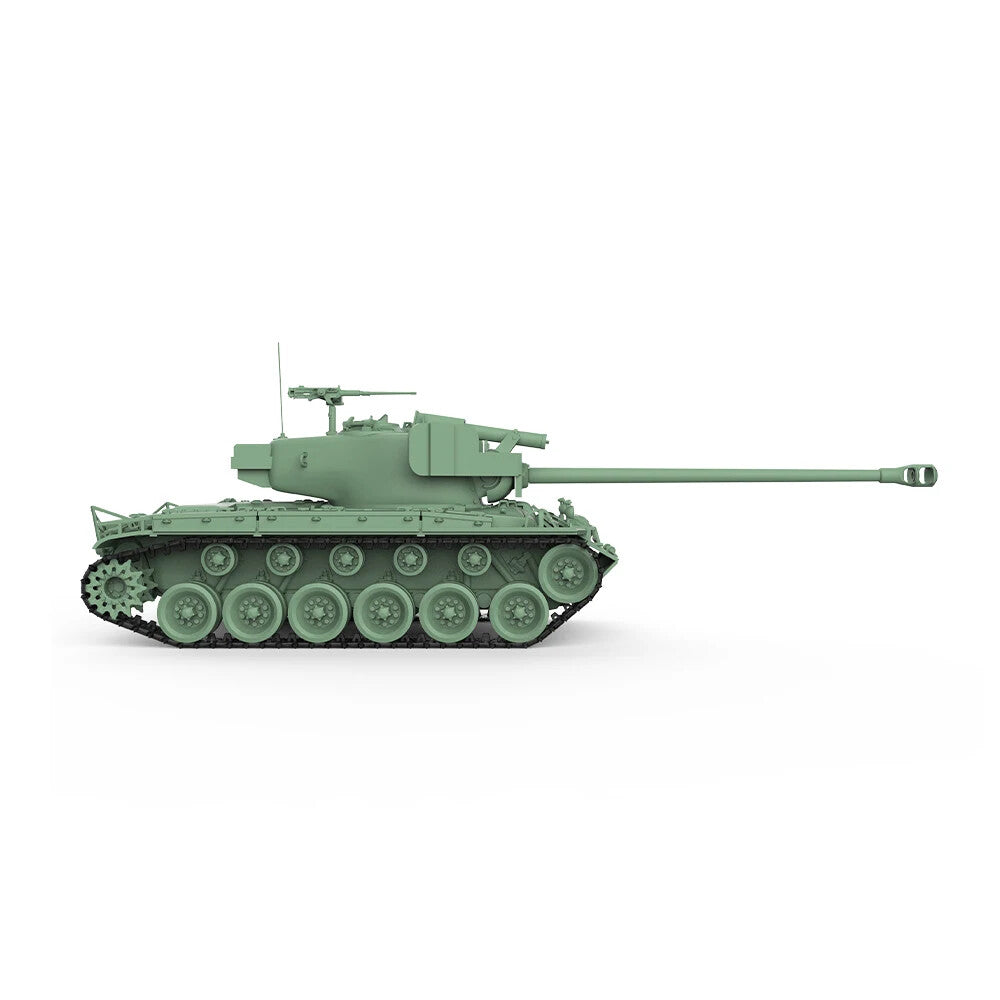 SSMODEL 518 1/72 25mm Military Model Kit US T26E4 M26 Super Pershing Heavy Tank