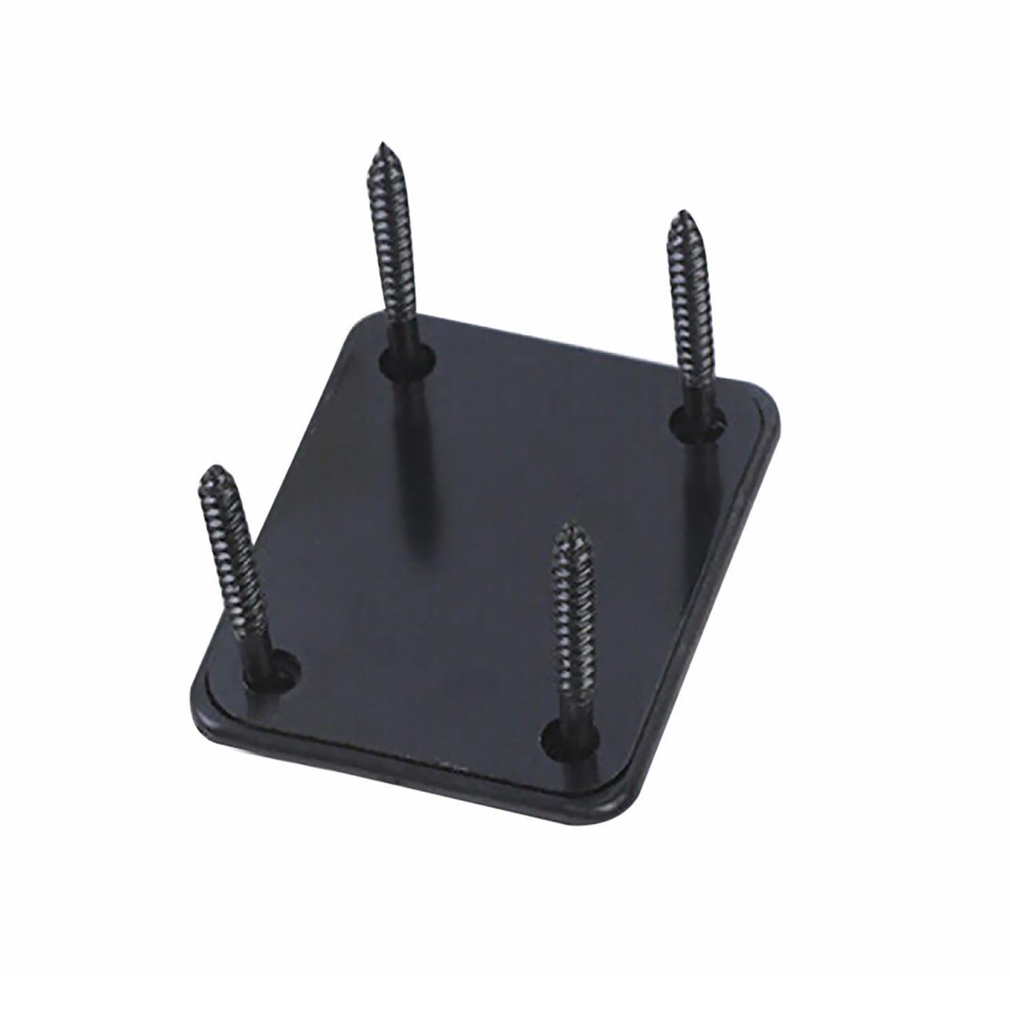 Black Electric & Cigar Box & Jazz Bass Guitar Neck Plate with 4 Screws A