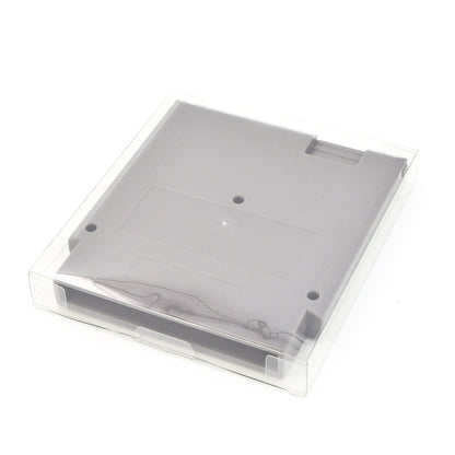 New Sleeves Carts Box Cartridge Protectors Crystal Clear Case For Nintendo NES