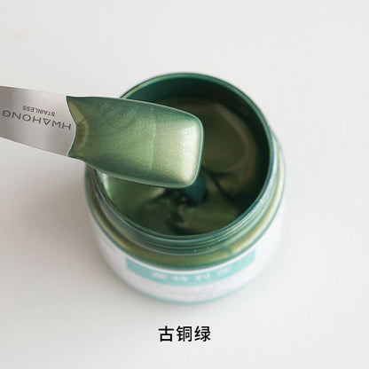Acrylic Paint Metallic Waterproof Non-Fading Statue Candle Clothes Plaster Color