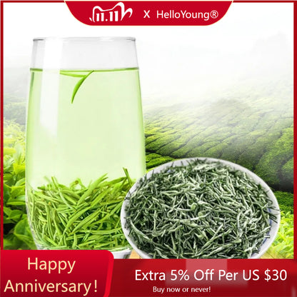 High Quality Chinese MaoJian Tea Xinyang Maojian Green Tea Bulk Ecology Tea250g-