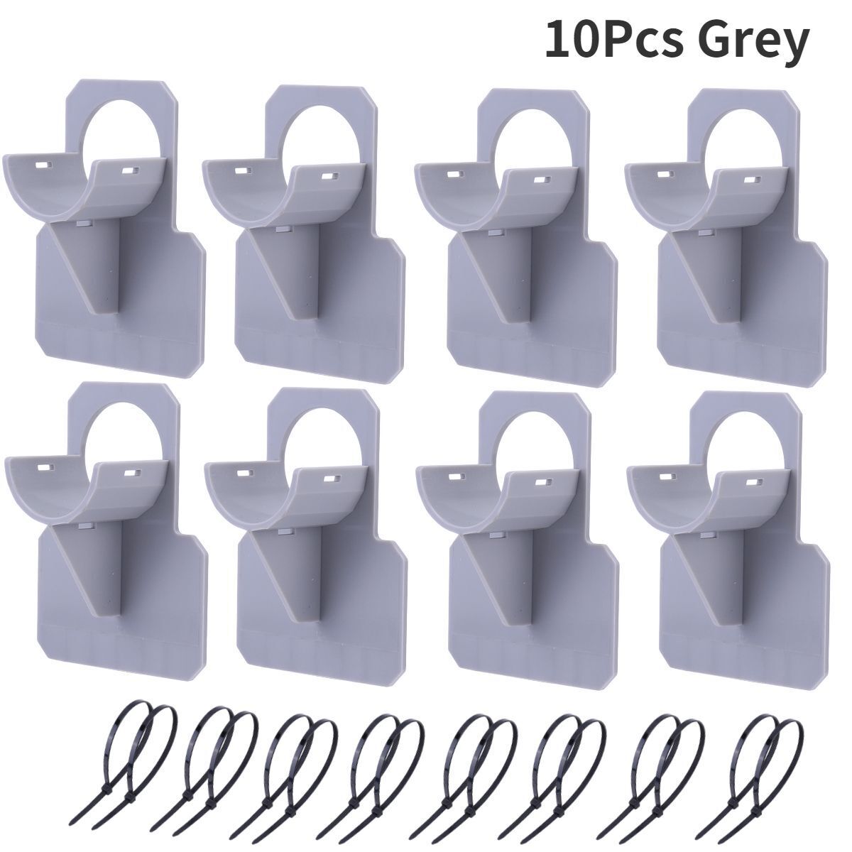 5-10pc 30-38mm Swimming Pool Pipe Fixing Holder Mount Support Water Hose Bracket