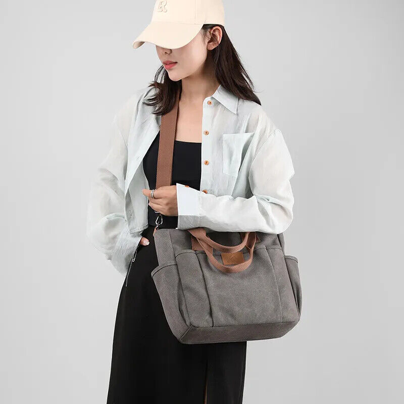 Tote Bag Autumn Thickened Canvas Crossbody Bag Women Shoulder Bag Handbag