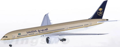 1:400 Hogan SAUDIA DREAM LINER BOEING 787-9 Passenger Airplane Diecast Model