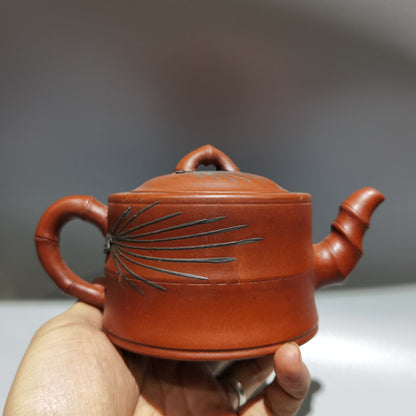 Vintage Chinese Yixing Purple Clay Teapot Zisha Ceremony Fashion Gift Teaware