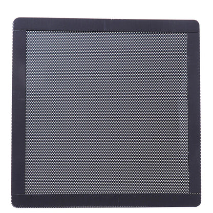 PC Case Dust Filter Mesh Black PVC Cooling Fan Computer Guard Cover Horn Net Kit