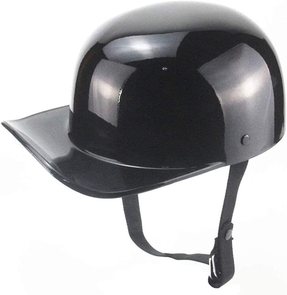 Retro Motorcycle Half Helmet Adults Motorcycle Helmet Baseball Cap DOT Certified