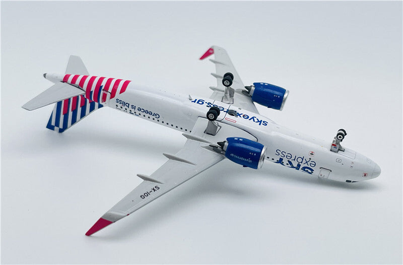 Phoenix SKY express AIRBUS A320neo SX-IOG Greece bliss 1/400 DIECAST Plane Model