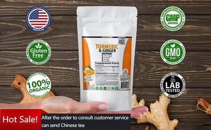 Turmeric Curcumin Turmeric 100 capsules 500mg 100% organic US seller -
