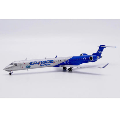 1:400 JC Wings Bombardier CRJ1000ER Passenger Airplane Diecast Plane Model