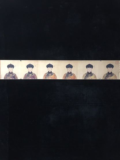 Antique boutique scroll painting, painting of Empress Dowager Qianlong