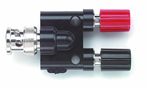 Pomona BNC (M) to Double Stacking Binding Posts (1296)