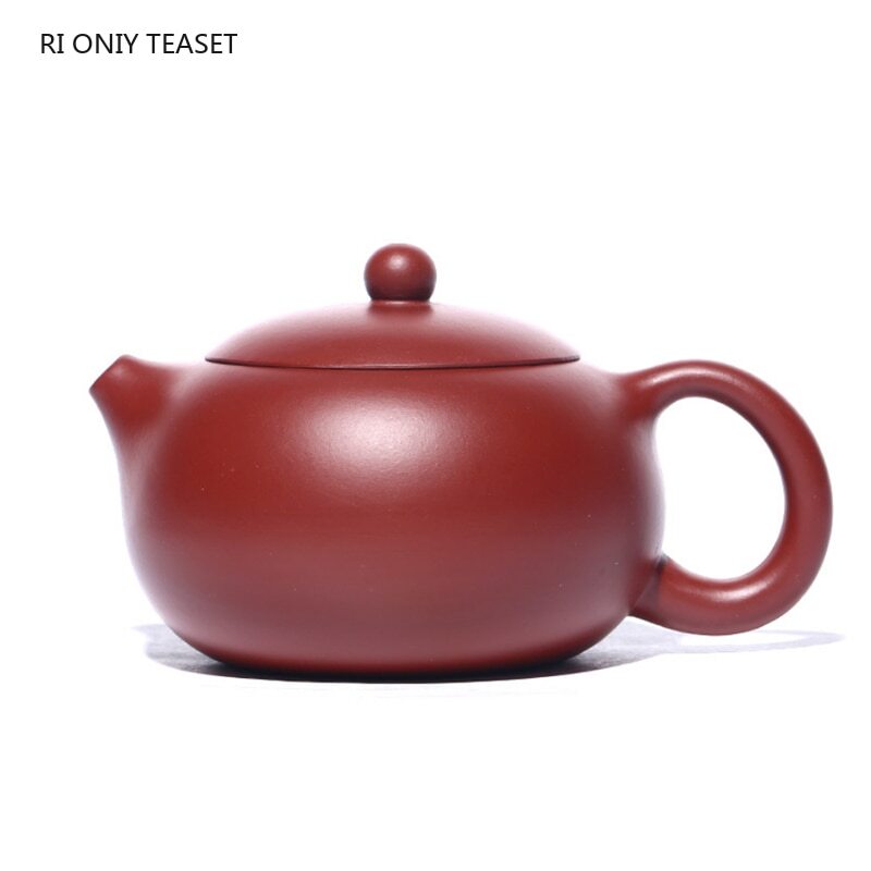 5.27" Yixing Purple Clay Teapots Xishi Tea Pot Ball Hole Filter Kettle Handmade