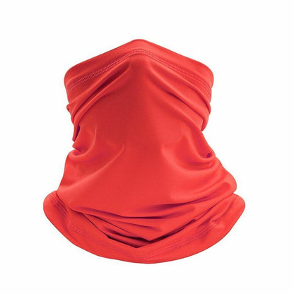 Polar Fleece Neck Buff Sport Bandana Cycling Half Face Mask Warm Scarf Neck Tube
