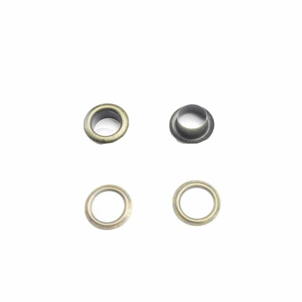 100Set Antique Brass Eyelets Grommets Camping Tent Awnings Canvas Canopy Outdoor