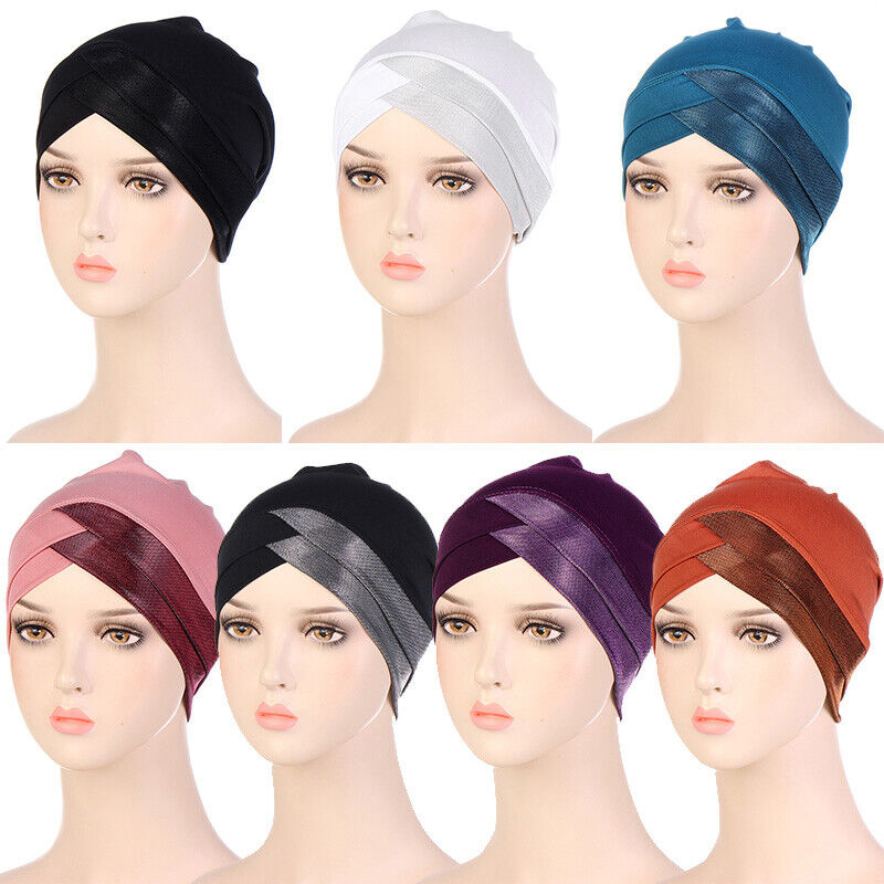 Indian Hat Forehead Cross Inner Hijab Cap Bottoming Hat Turban Hat Hijabs Hat