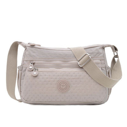Crossbody Bag Waterproof Nylon Shoulder Messenger Bags Handbag Traveling Totes