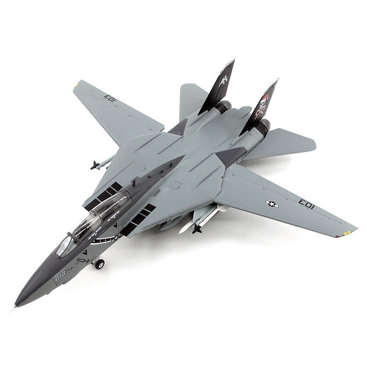 1/72 US Navy F-14D Male Cat Fighter Model VF103 Pirate Flag F14 Model