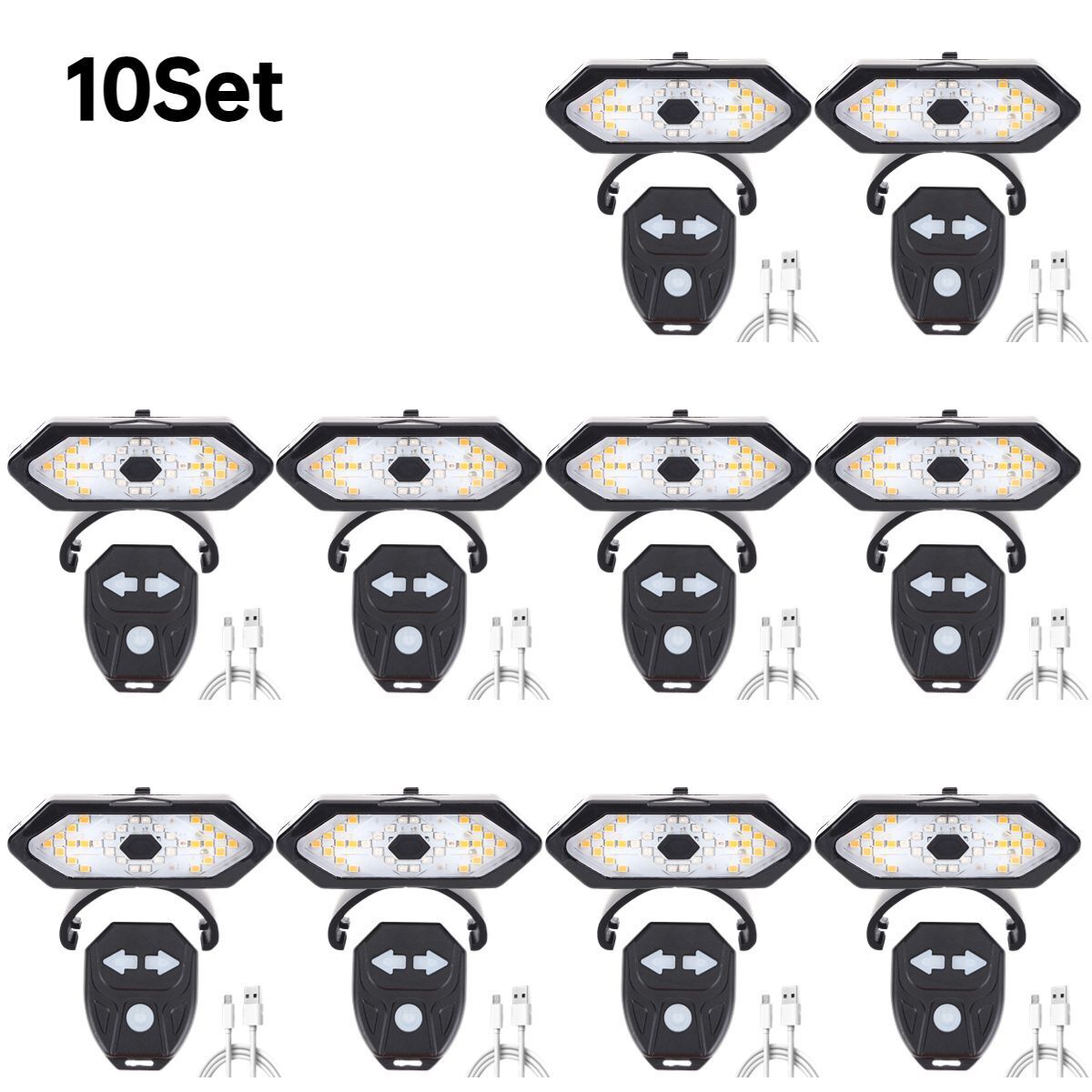 Smart Electric Scooter Turn Signal Lamp For Xiaomi M365 Pro Mi4 Usb Rechargeable