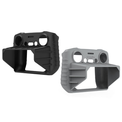 Silicone Protective Case with Sun Shade Hood for DJI Air 3 RC 2 Remote Control