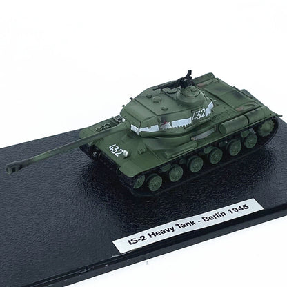 1/72 Soviet Is-2 Heavy Tank Model Alloy Simulation Ornaments Battle Of Berlin