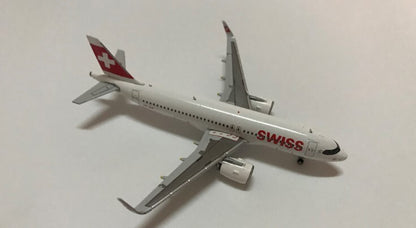 JC Wings Swiss Airbus A320NEO HB-JDB 1/400 diecast plane model aircraft