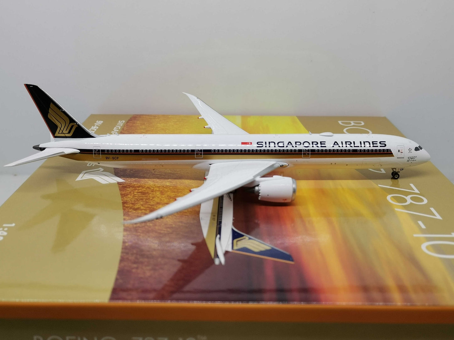 1:400 Phoenix SINGAPORE AIRLINES PACIFIC B787-10 Airplane Diecast Aircraft Model