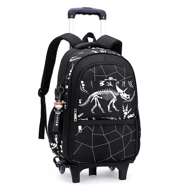 Backpacks School bags Boys Wheels School Bag Student Wheeled Backpack