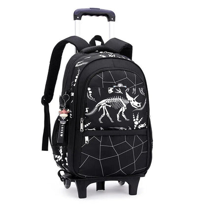 Backpacks School bags Boys Wheels School Bag Student Wheeled Backpack