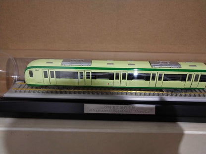 1:87 34CM Saudi AI Mashaaer AI Mugaddassah Metro Car Railway Train Diecast Model