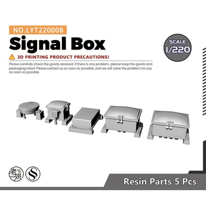 Yao's Studio LYT220008 1/220 Signal Box For Model Railroads Display Prop