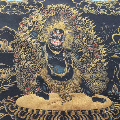 Thangka, Tibetan Buddha Great Vajra Buddha, Town House Ward Off Evil Spirits