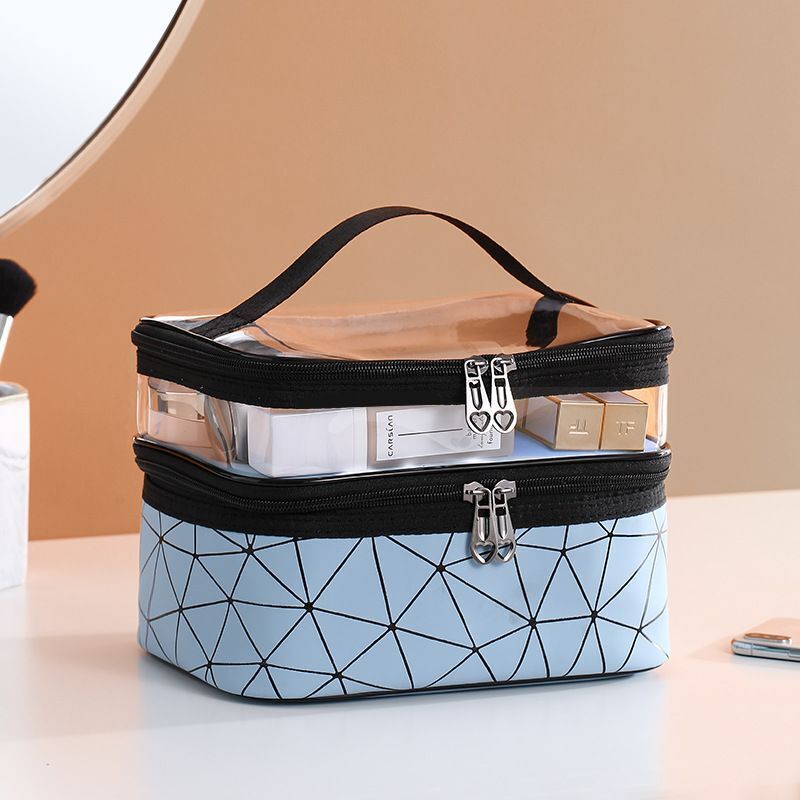 Travel Clear Makeup Bag Fashion Cosmetic Toiletries Organizer Waterproof Cases