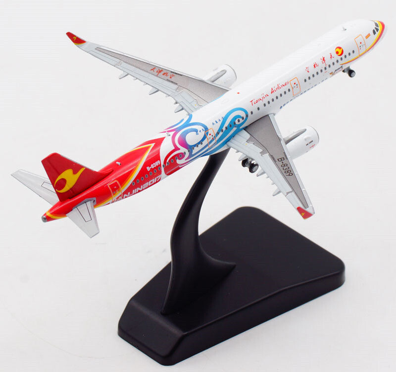 JC Wings Tianjin Airlines for Airbus A321 B-8389 1/400 DIECAST plane Pre-builded