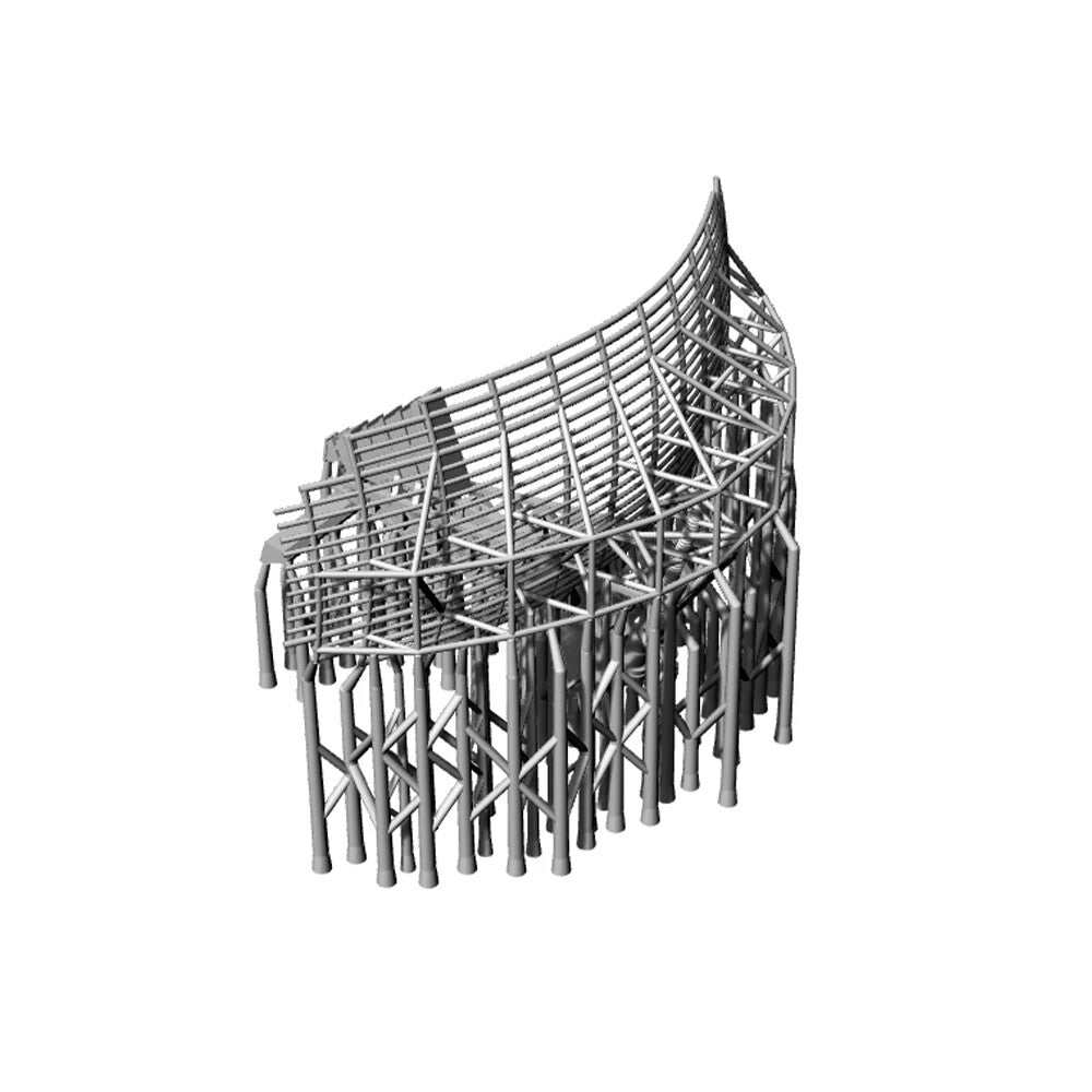 Yao's Studio LY350240 1/350 Model US Navy Sps49 Air Search Radar Antenna