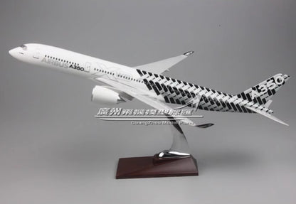 47CM AIRBUS A350XWB Passenger Airplane Resin Aircrarft Plane Model Collection