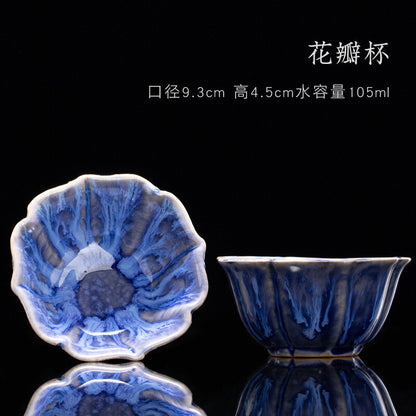 Tea Cup Ceramic Kungfu Teacup Chinese Jianzhan Traditional Ceramic Art Best Gift