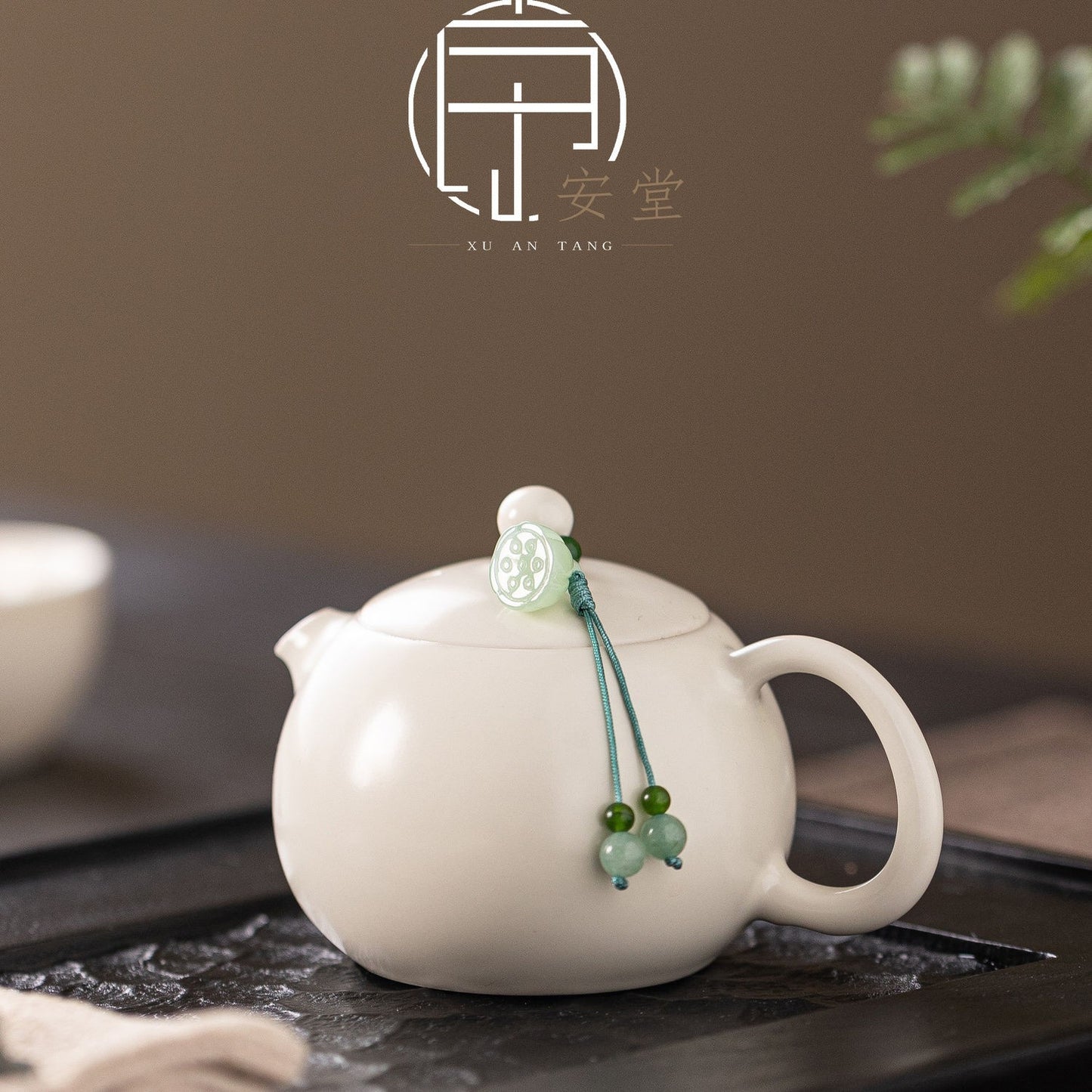 Ru Kiln Teapot Xishi Pot Single Pot Home Handmade Tea Making Kung Fu Tea Set