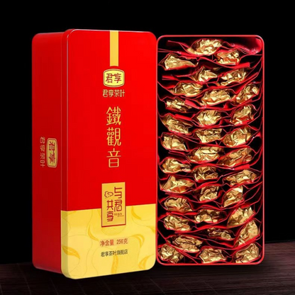 Tieguanyin Green Tea Slimming Anxi Tie Guan Yin Oolong Tea Iron Box Package 250g