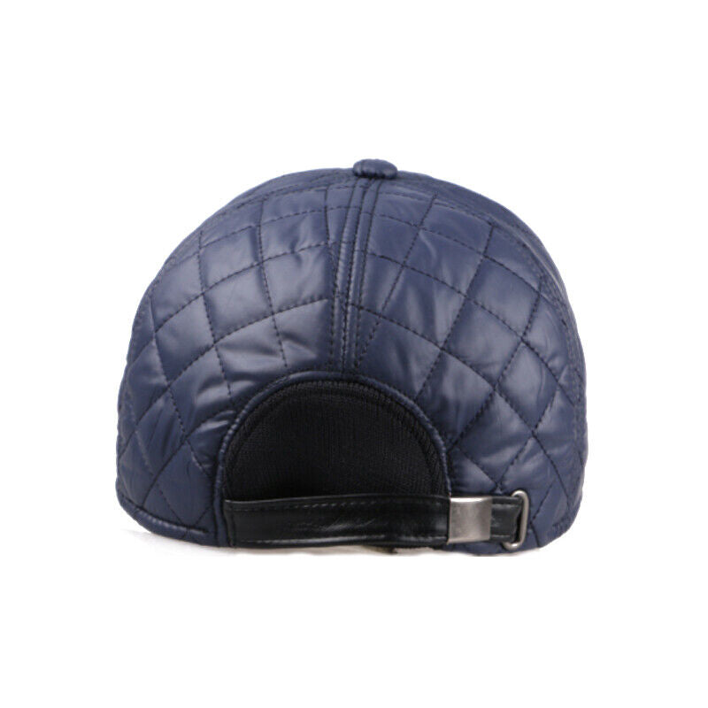 Casual Baseball Caps Warm Hats Sports Caps Bright Leather Casual Hats Men's Hats