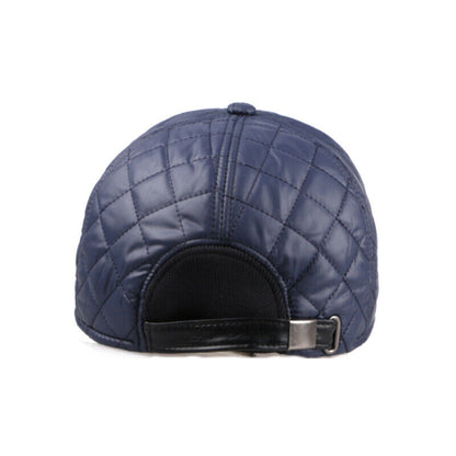 Casual Baseball Caps Warm Hats Sports Caps Bright Leather Casual Hats Men's Hats